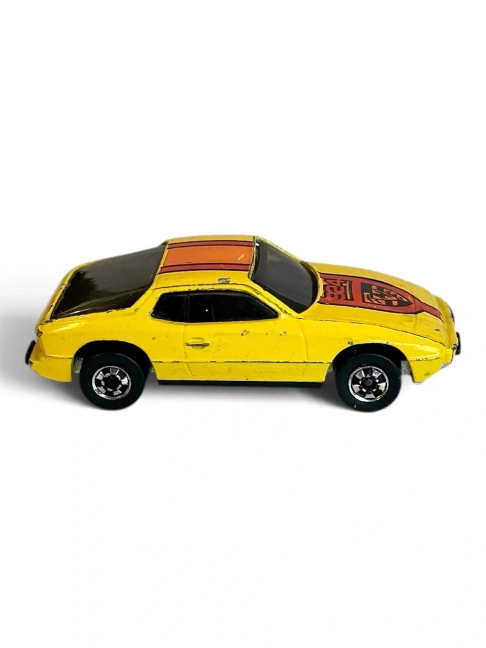 Hot Wheels Upfront 924 Porsche Yellow 1978 Hong Kong Blackwall